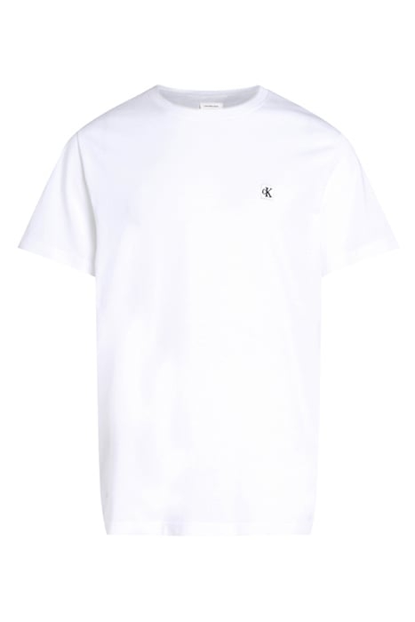 CK EMBRO BADGE TEE BRIGHT WHITE 3