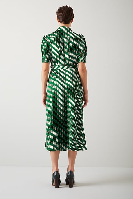 VALERIE SHIRT SHIRT DRESS GREEN 2