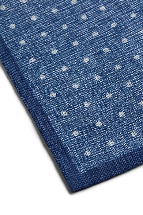 BLUE DOUBLE-SIDED POCKET SQUARE 4