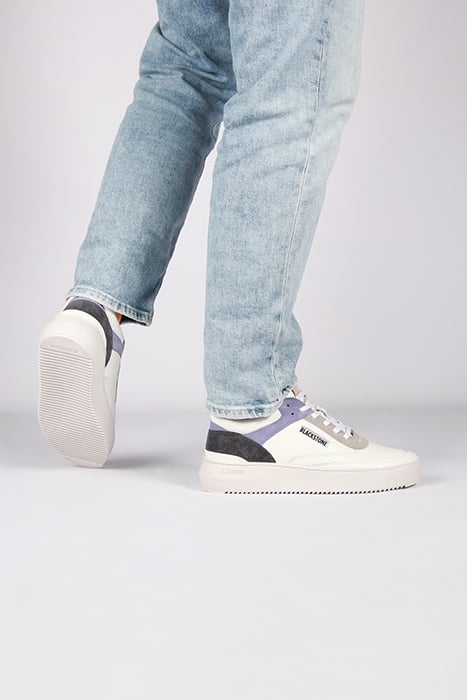 DAPHNE - BL229 WHITE PERIWINKLE - SNEAKER (MID) WHITE PERIWI 5