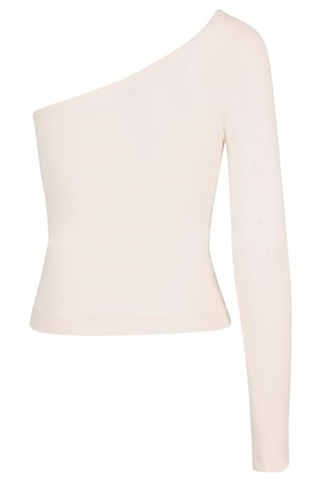 LADIES ASYMMETRIC LONGSLEEVE WHITESAND 5