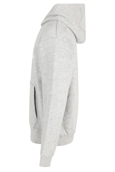 SANDE CLASSIC LOGO HOODY LIGHT GREY MELANGE 3