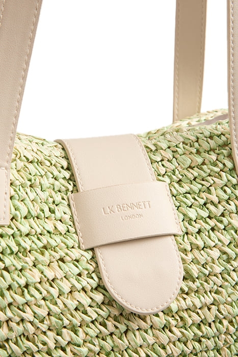 TARA PAPER TOTE BAG GREEN 3