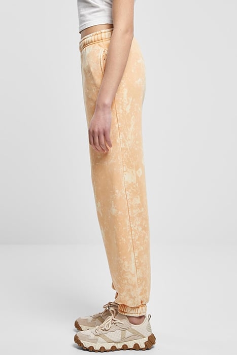 LADIES TOWEL WASHED SWEAT PANTS PALEORANGE 6