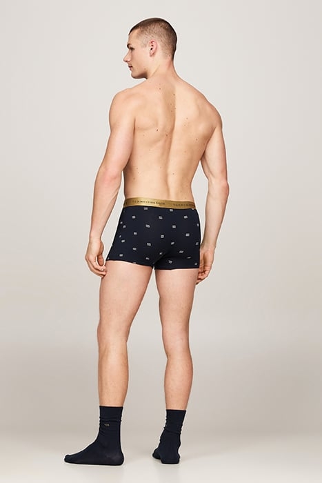 SKINNY FIT TRUNK PRINT & SOCK SET OUTLINE FLAG/DESERT SKY 4