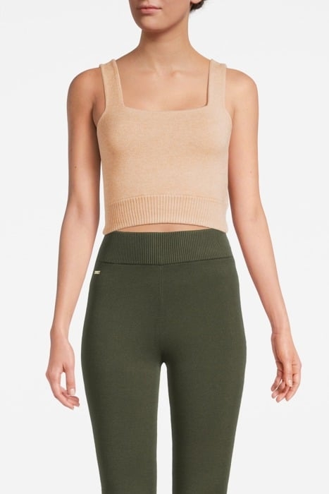 OLLY SHORT TANK CAMEL 1