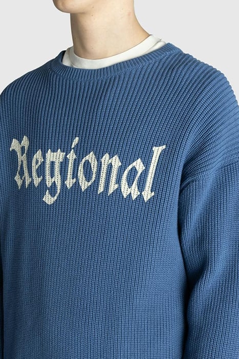 LJUBAV X HIGHSNOBIETY – KNIT SWEATER BLUE 4