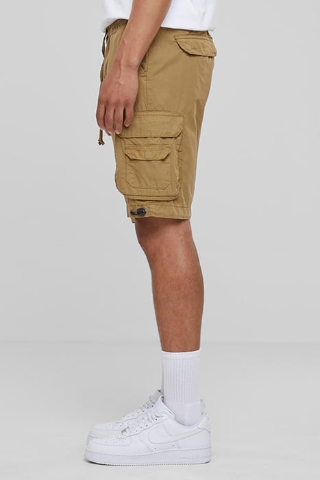 DOUBLE POCKET CARGO SHORTS DARKSAND 6