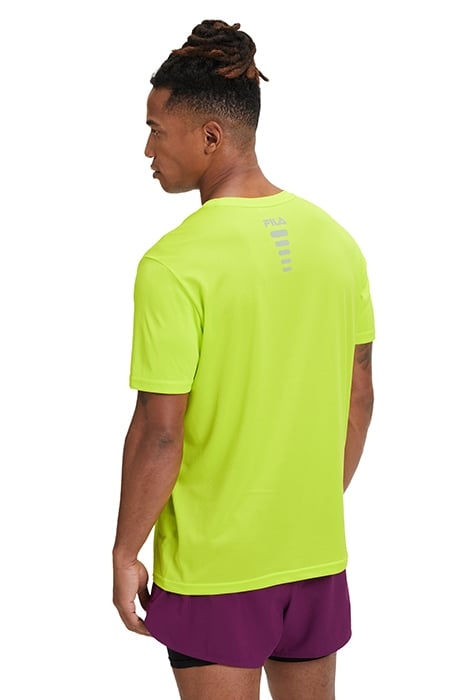 RELLANO RUNNING TEE ACID LIME 2
