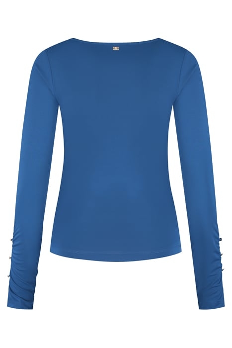 TWIST SHOULDER TOP NAUTICAL BLUE 2