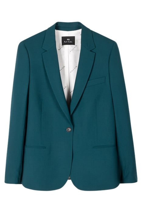 WOMENS JACKET PETROL BLUE 3