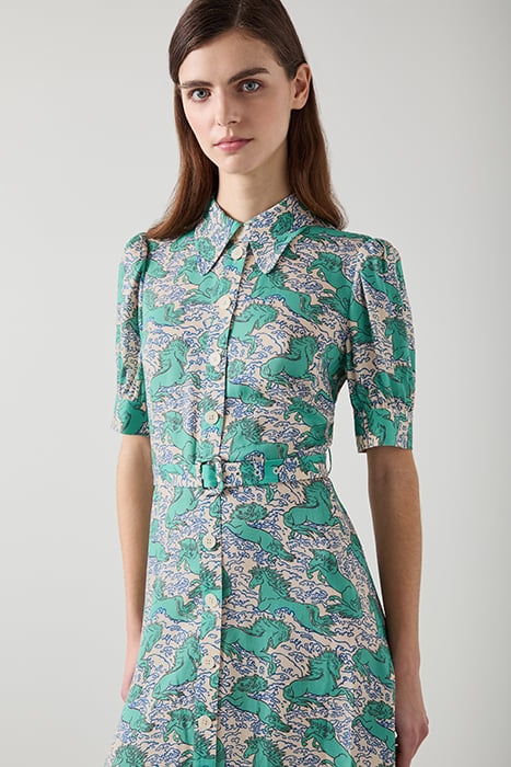 VALERIE SHIRT SHIRT DRESS NATURAL/ECRU 5