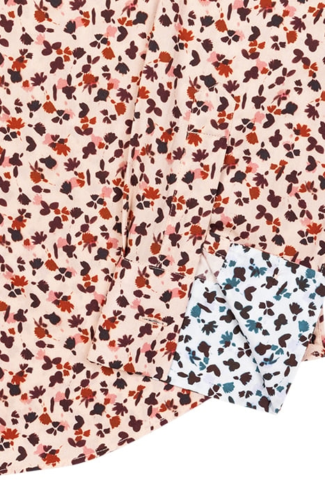 MENS S/C REGULAR FIT SHIRT CORAL RED 2