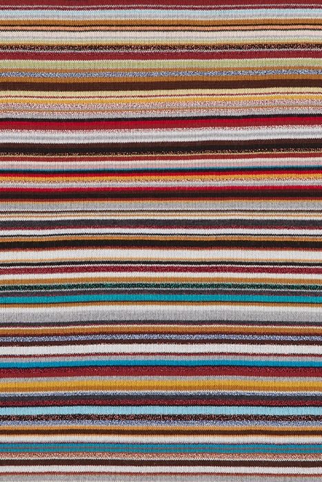 WOMENS KNITTED PULLOVER ROLL NECK MULTI COLOURED 8