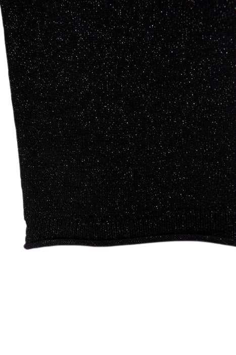 PURE EDITION – BLACK GLITTERY WOOL KNIT SWEATER 5