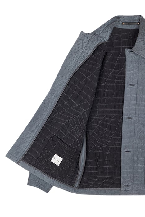 GENTS QUILTED JACKET GREY 2