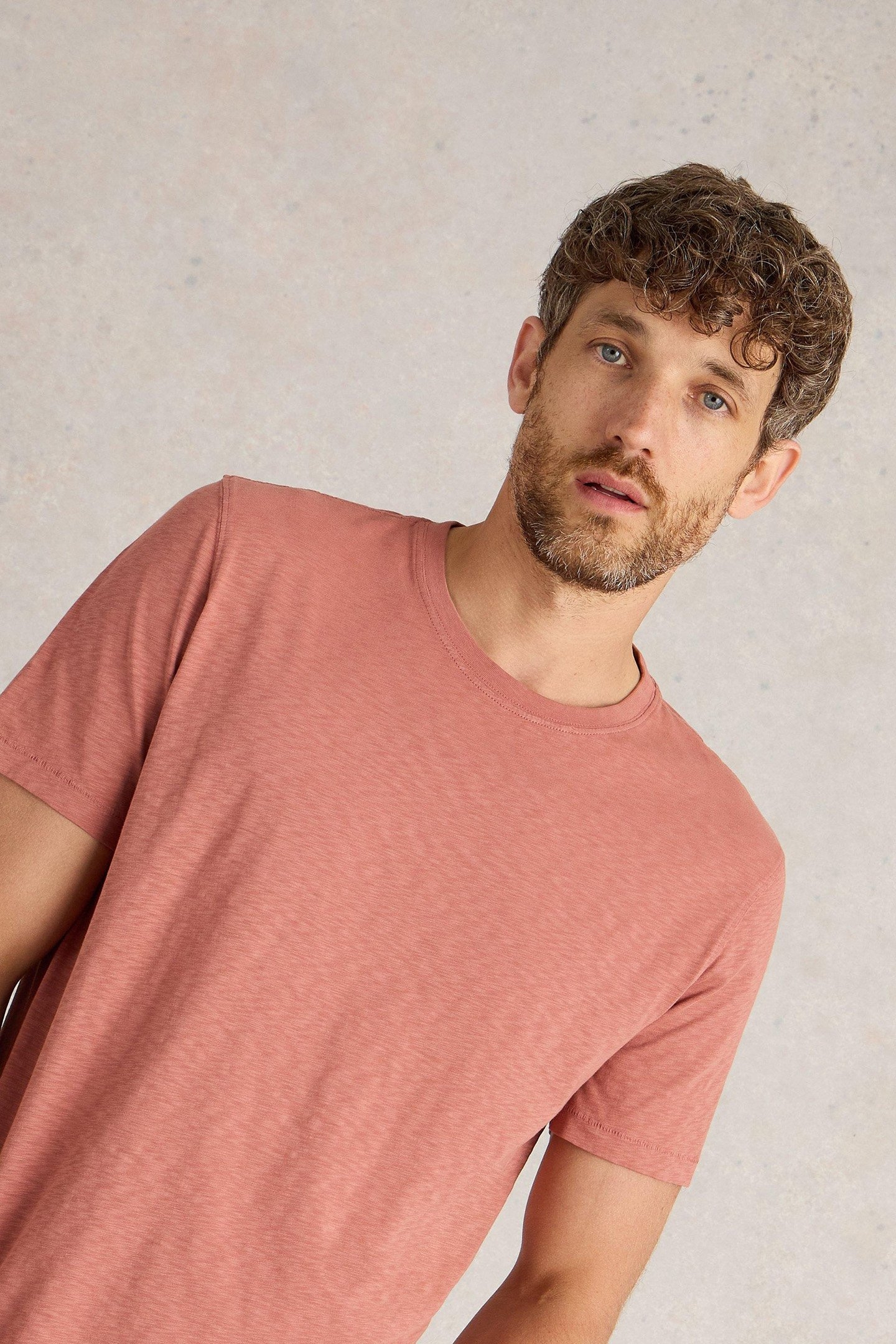 ABERSOCH SHORT SLEEVE TEE MID PINK 5