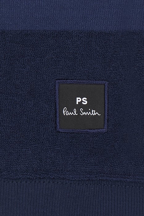 MENS REG FIT HALF ZIP TOP NAVY 4