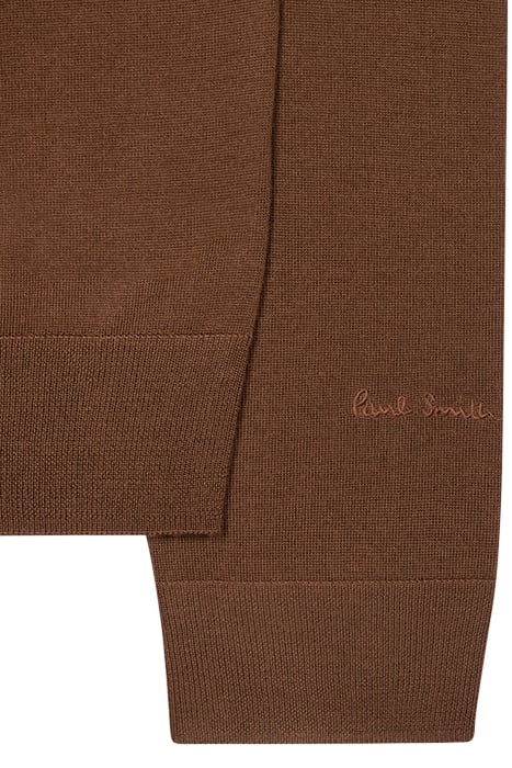 MENS SWEATER CREW NECK MUD 6