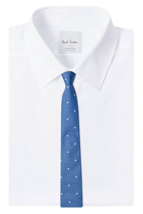 TIE 6CM NARROW BLUE 4