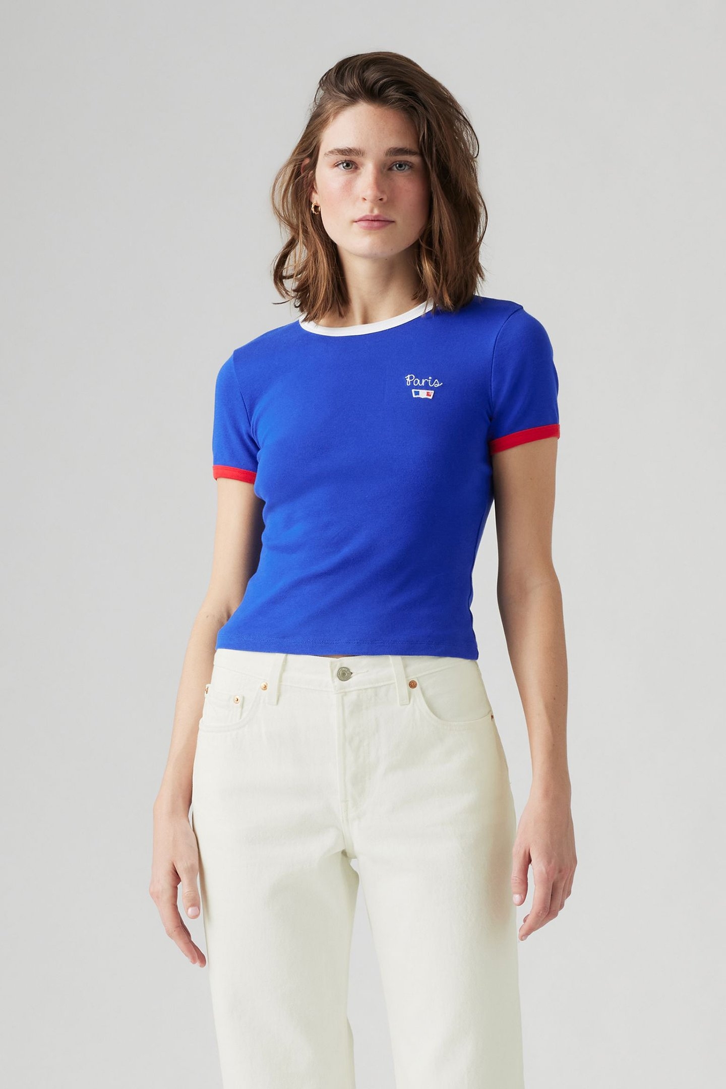 GRAPHIC RINGER RICKIE SURF BLUE 1