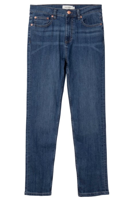 JEAN HIGH RISE STRAIGHT BLUE 1