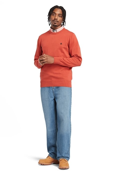 WILLIAMS RIVER COTTON YD SWEATER HOT SAUCE 3