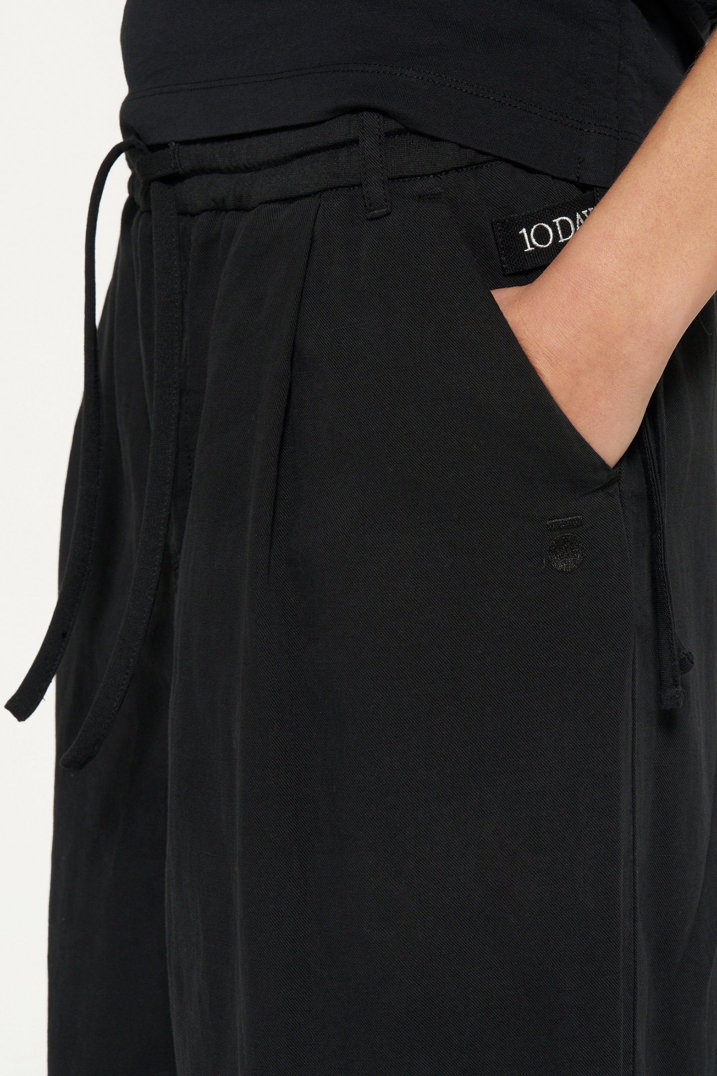 WIDE LEG PANTS BLACK 6