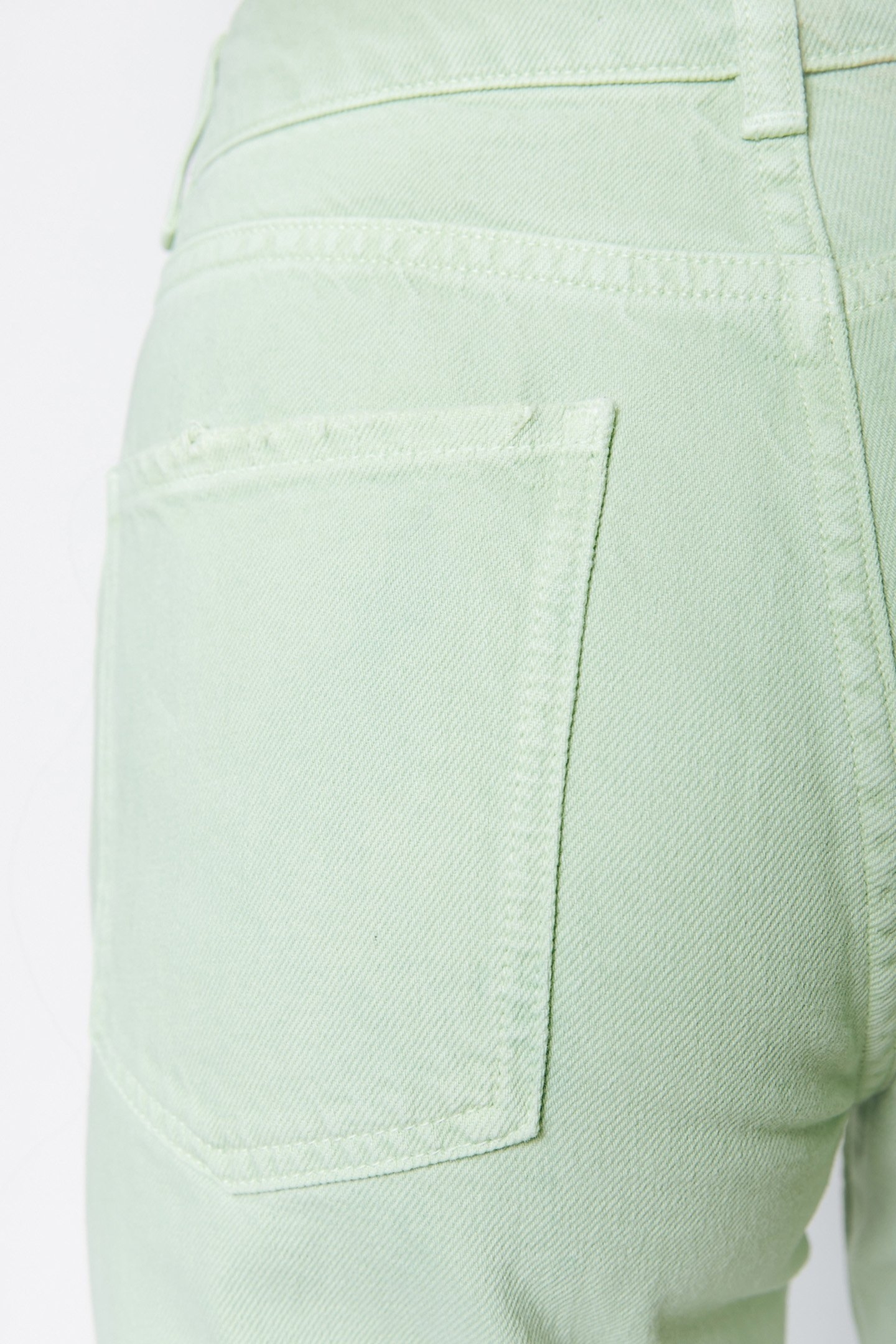 JONES MID RISE STRAIGHT LEG PANTS BRIGHT GREEN 8