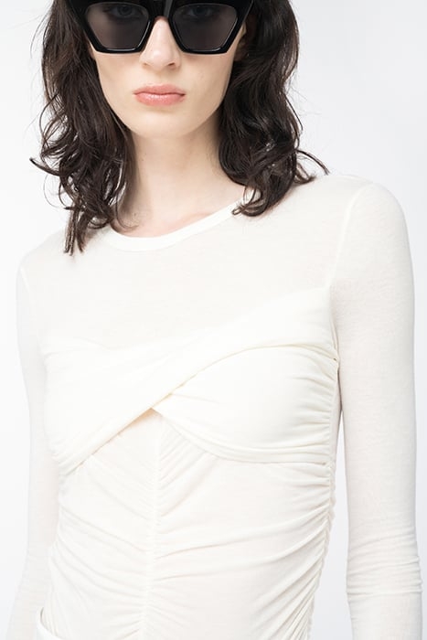 MINNIE MAGLIA JERSEY MISTO CAS VANILLA ICE-CREAM 6