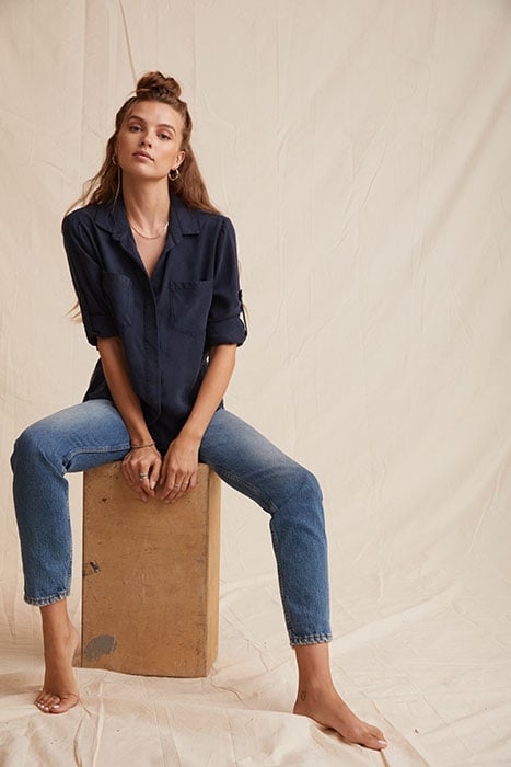 SPLIT BACK BUTTON DOWN ENDLESS SEA 3