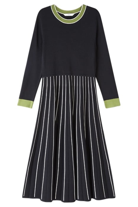 FARA KNITTED MIDI DRESS BLACK 3