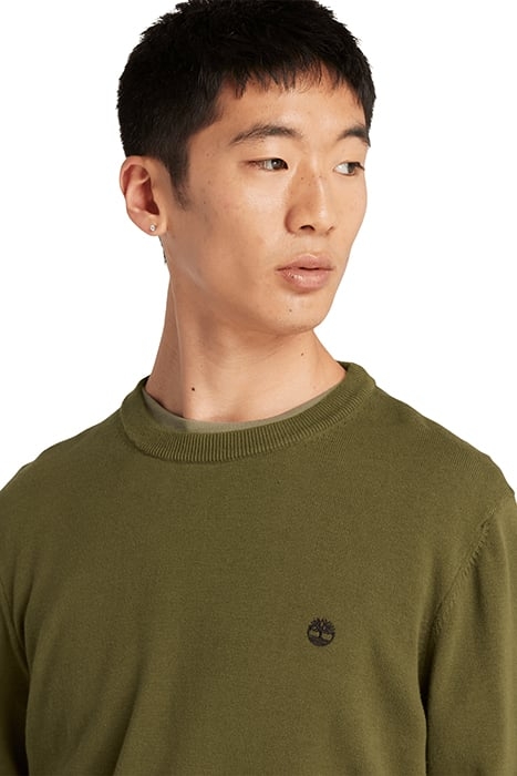 WILLIAMS RIVER COTTON YD SWEATER DARK OLIVE 6