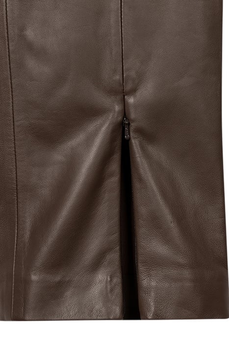 WOMENS TROUSER LEATHER MUD 6