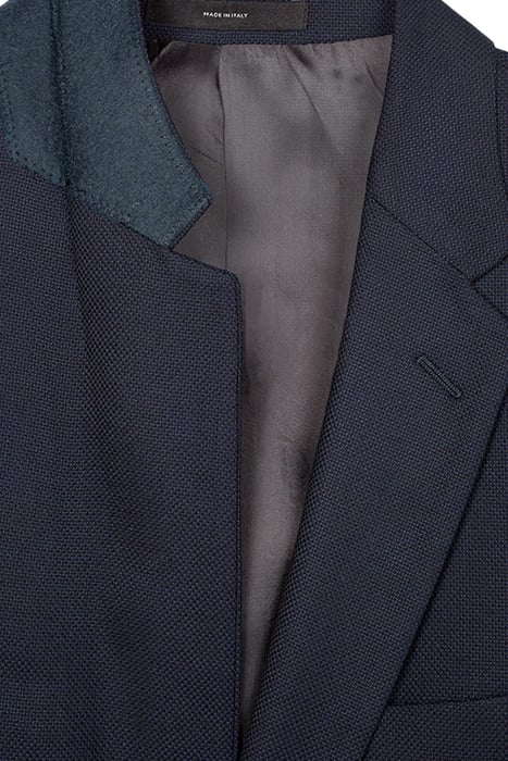 GENTS SLIM FIT 2 BTN JACKET NAVY 2