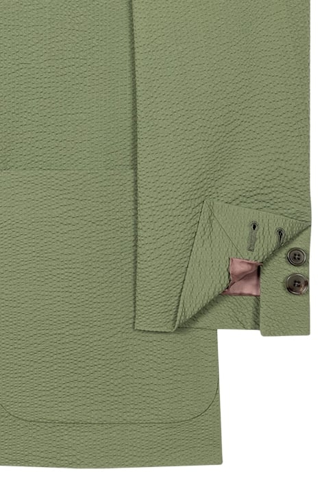 MENS 2BTN JACKET LT GREYISH GREEN 4