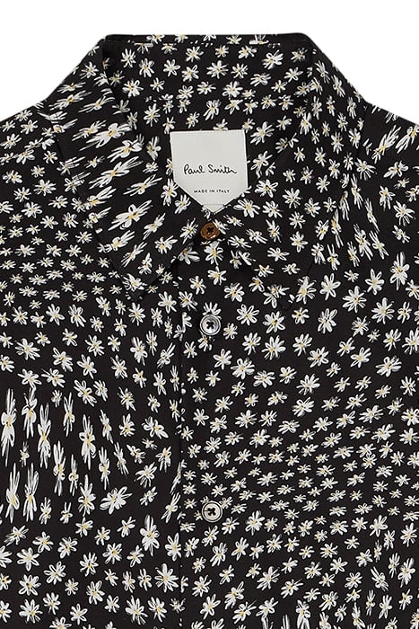 MENS S/C TAILORED FIT SHIRT BLACK 2