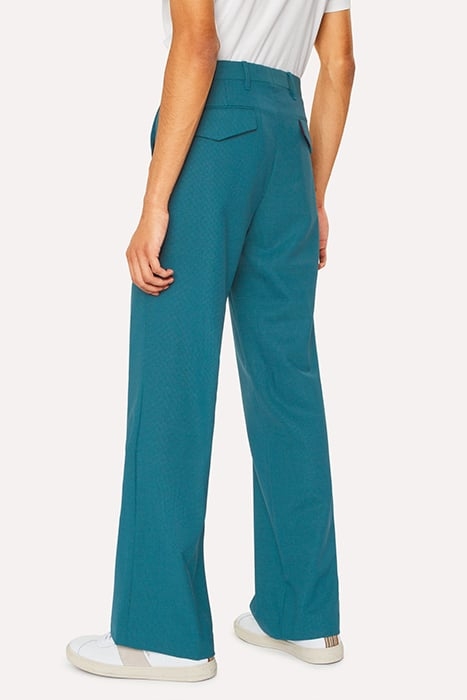 GENTS SLIM FIT TROUSER EMERALD GREEN 2