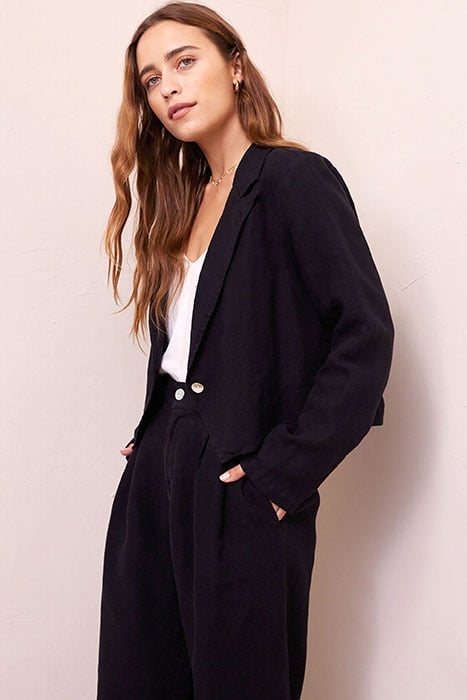 CROPPED BLAZER BLACK 4