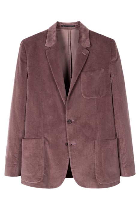 GENTS 2BTN PATCH POCKET JACKET MAUVE 4