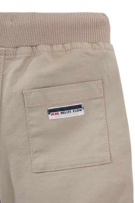 BABY BOYS’ BEIGE BERMUDA SHORTS WITH ELASTICATED WAIST 4