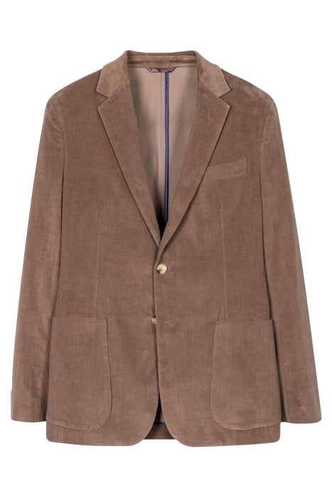 GENTS 2BTN JACKET MUD 1