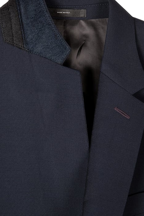 GENTS TAILORED FIT 2BTN SUIT VERY DARK NAVY 5