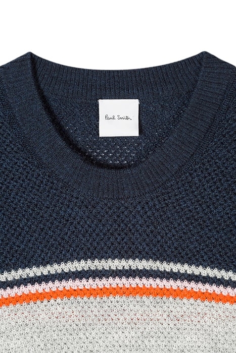 WOMENS KNITTED JUMPER VERY DARK NAVY 7