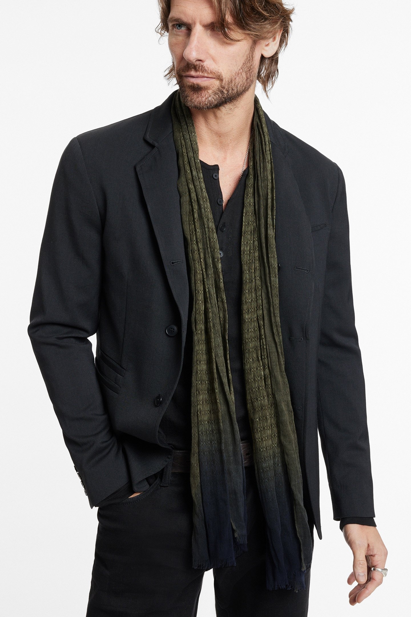 PATTON SCARF AVOCADO 2