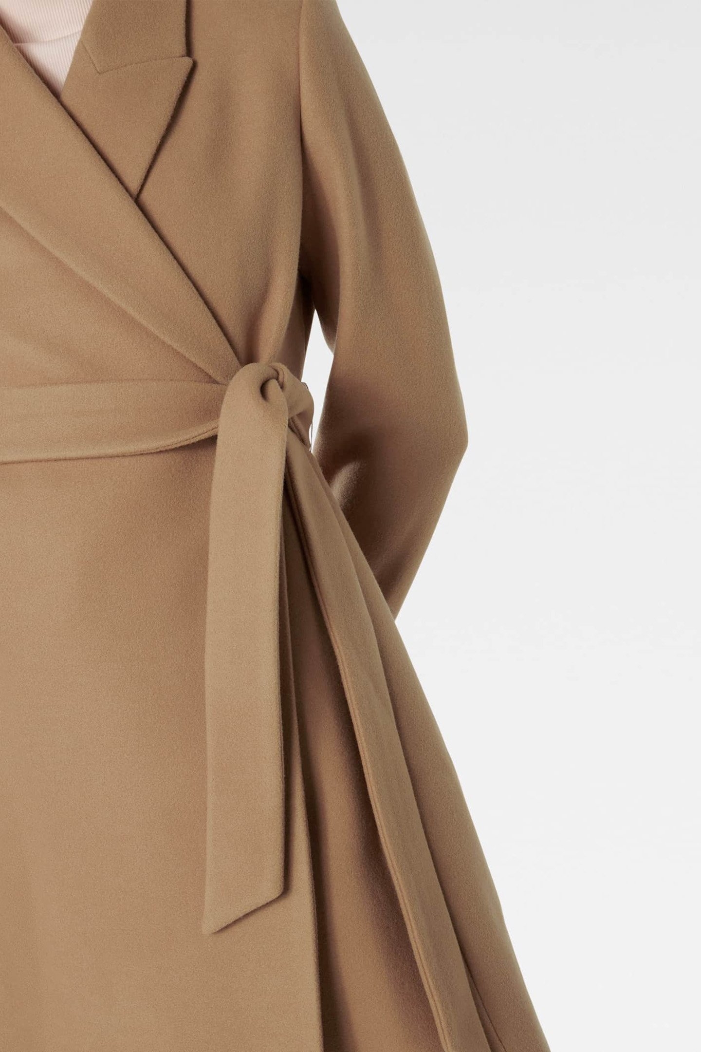 JENNY FIT AND FLARED COAT CAMEL 6