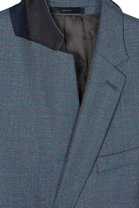 GENTS TAILORED FIT 2 BTN JACKET GREYISH BLUE 3