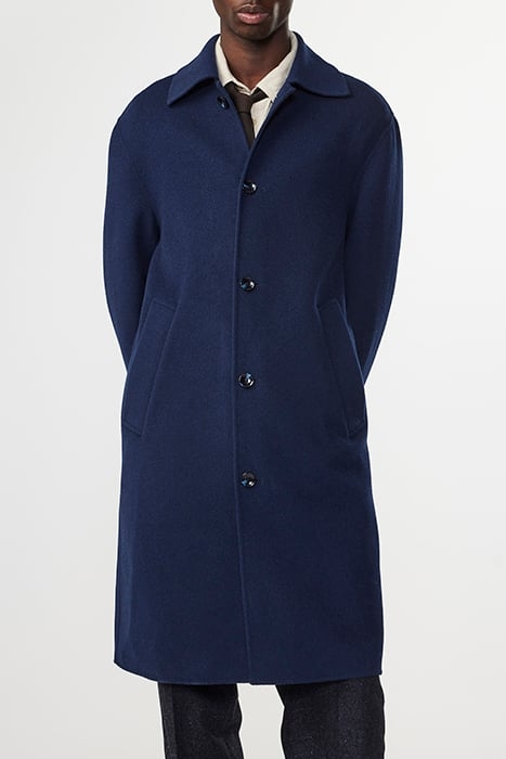 FRANCO 8015 RELAXED FIT OVERCOAT, NAVY BLUE 1