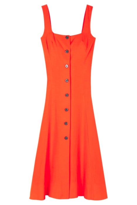 WOMENS DRESS DARK ORANGE 3