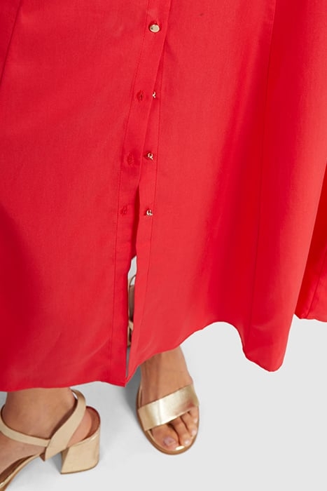 CORAL STRAPPY LONG DRESS 6